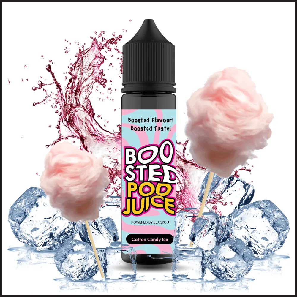 BOOSTED 60ML - Cotton Candy Ice 